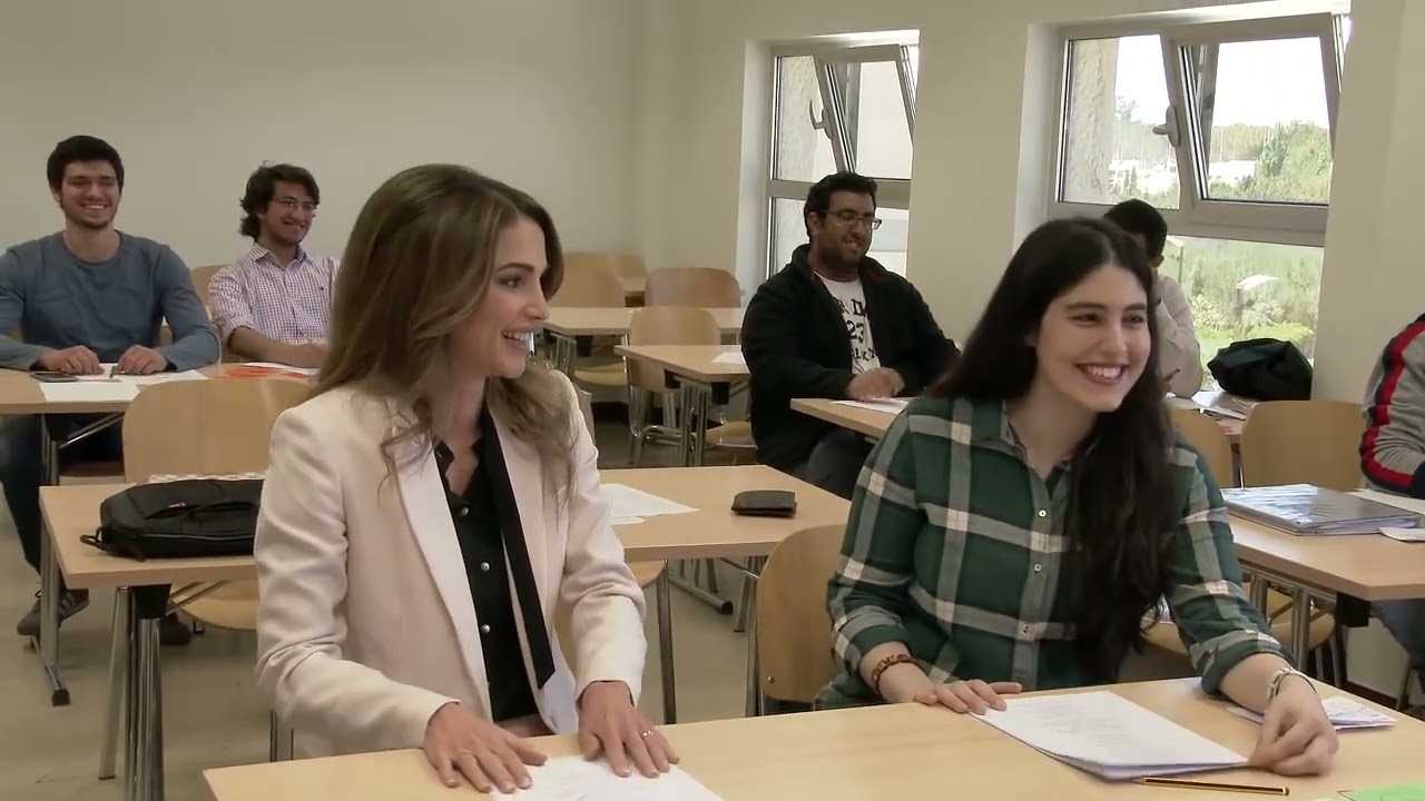 Queen Rania visits German Jordanian University | Royal Family | Jordan | King Abdullah | Queen Rania