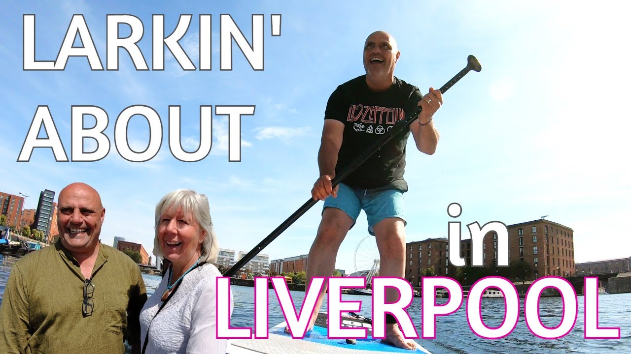 We visit Liverpool on our Narrowboat with then go back across the River Mersey - Episode 128