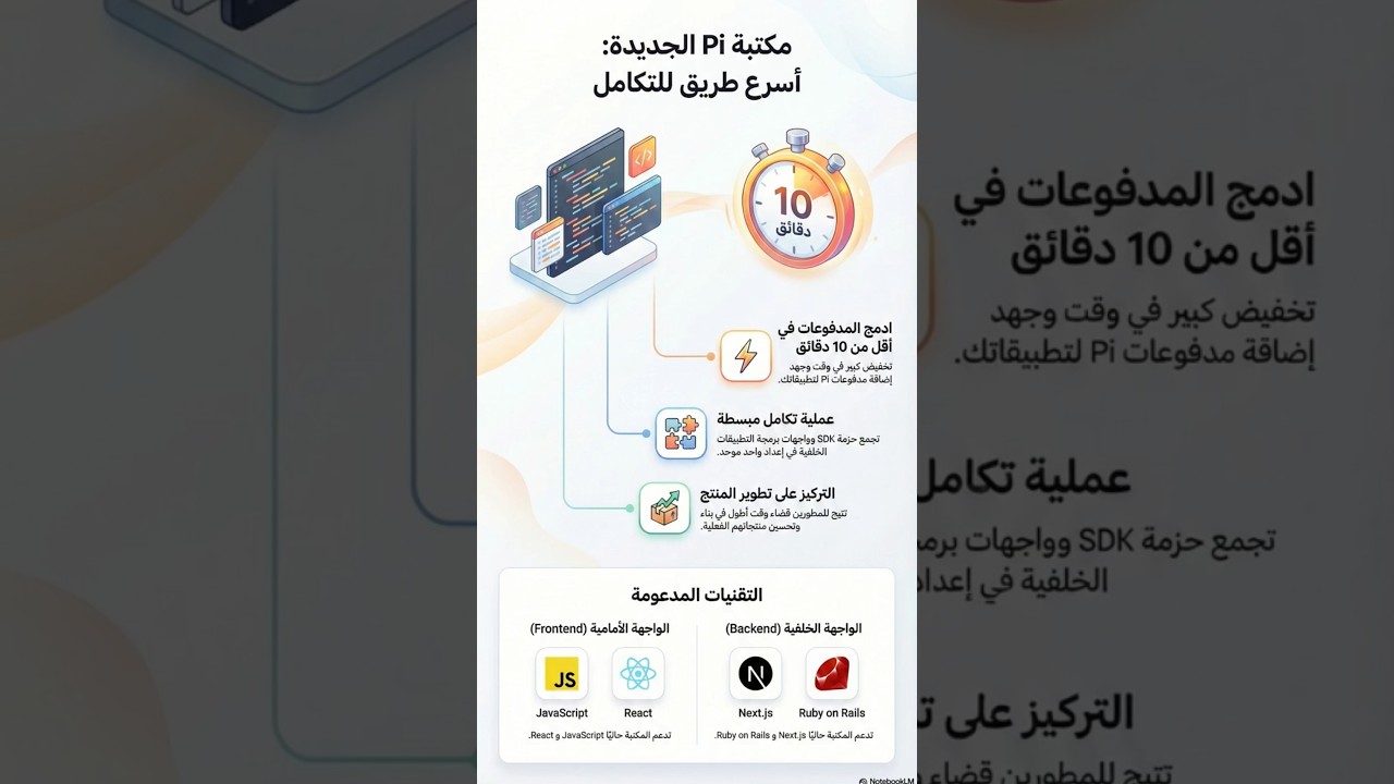 دمج مدفوعات باي في عشر دقائق - Integrate Pay payments in ten minutes. 