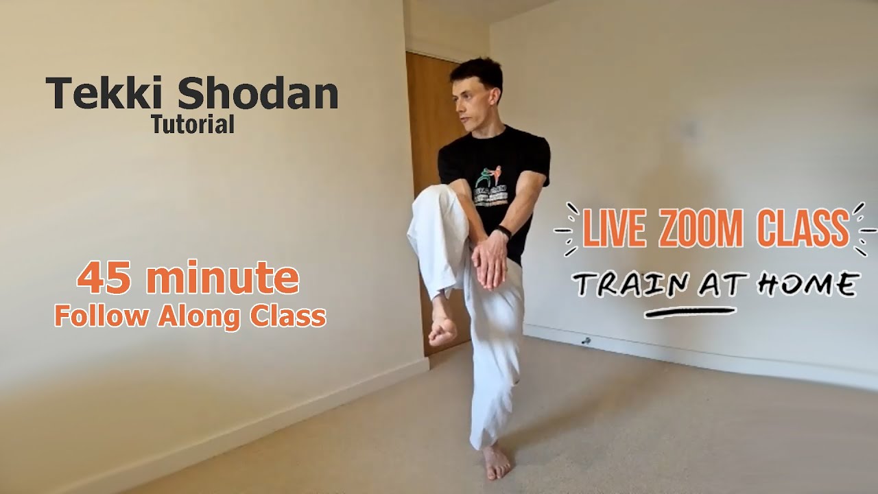 Tekki Shodan Tutorial Shotokan Karate Follow Along Class