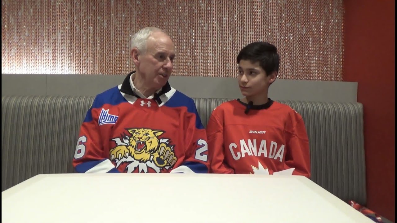 Hockey Day in Canada — Coach Stubbs Meets Ron MacLean