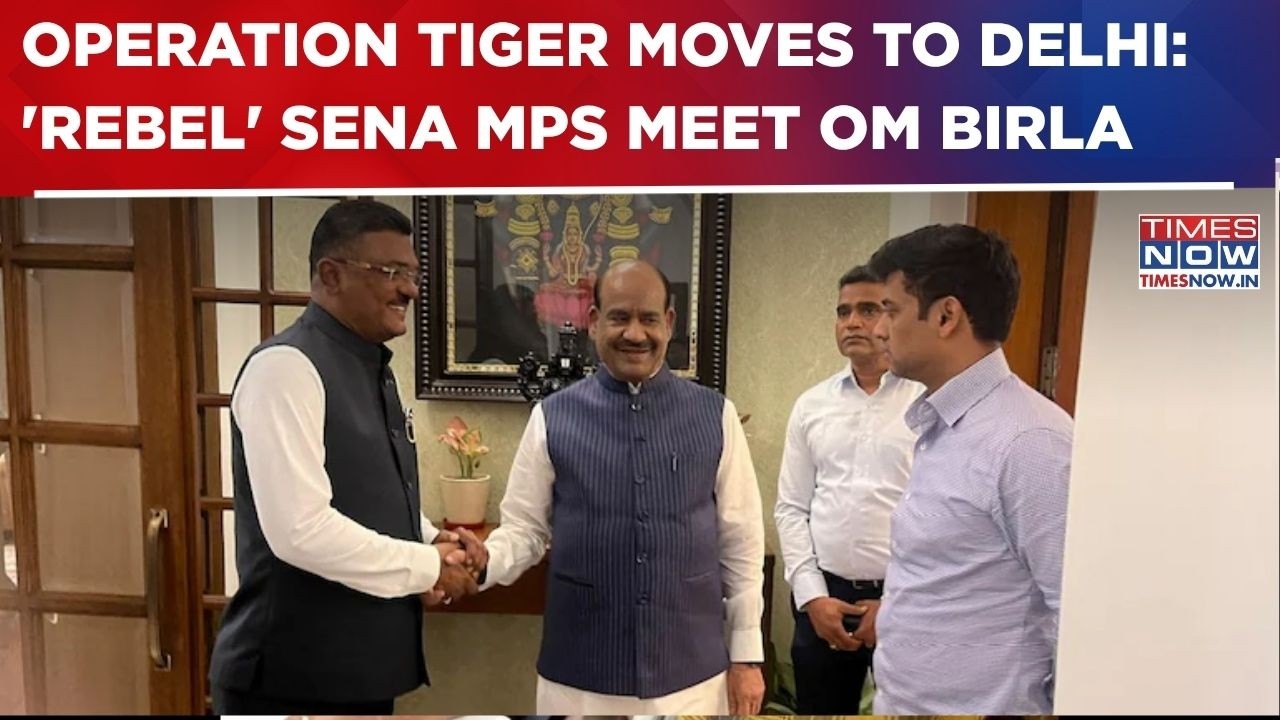 Operation Tiger: Team Uddhav 'Rebel' MPs Meet Om Birla, Seek 'Separate Recognition' | Latest Updates