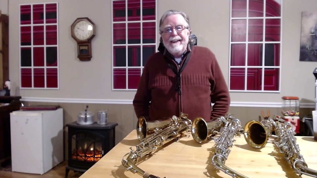 Mid-Century Buescher Sax Comparison
