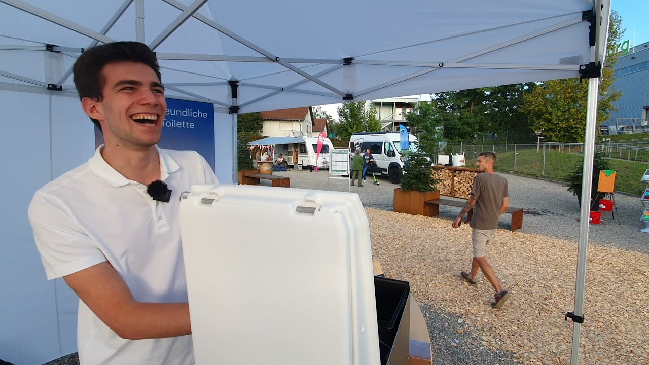 BioToi | Die naturfreundliche mobile Trocken-Trenn-Toilette! | #vanfancamp2021