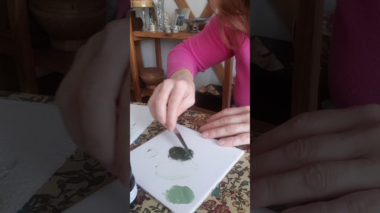Lezione di pittura su ceramica n.1