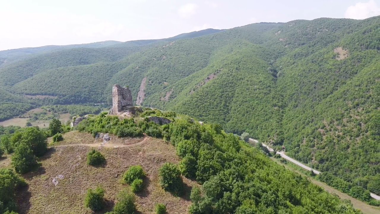 Pogragja Castle in Gjilan (Offical Drone Video)