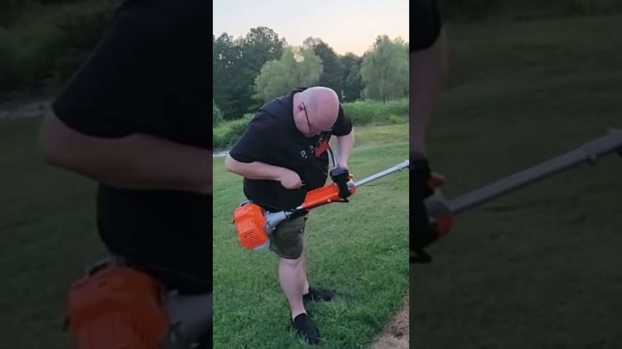 PROYAMA 51.7CC Brush Cutter 3T blade outdoor test.