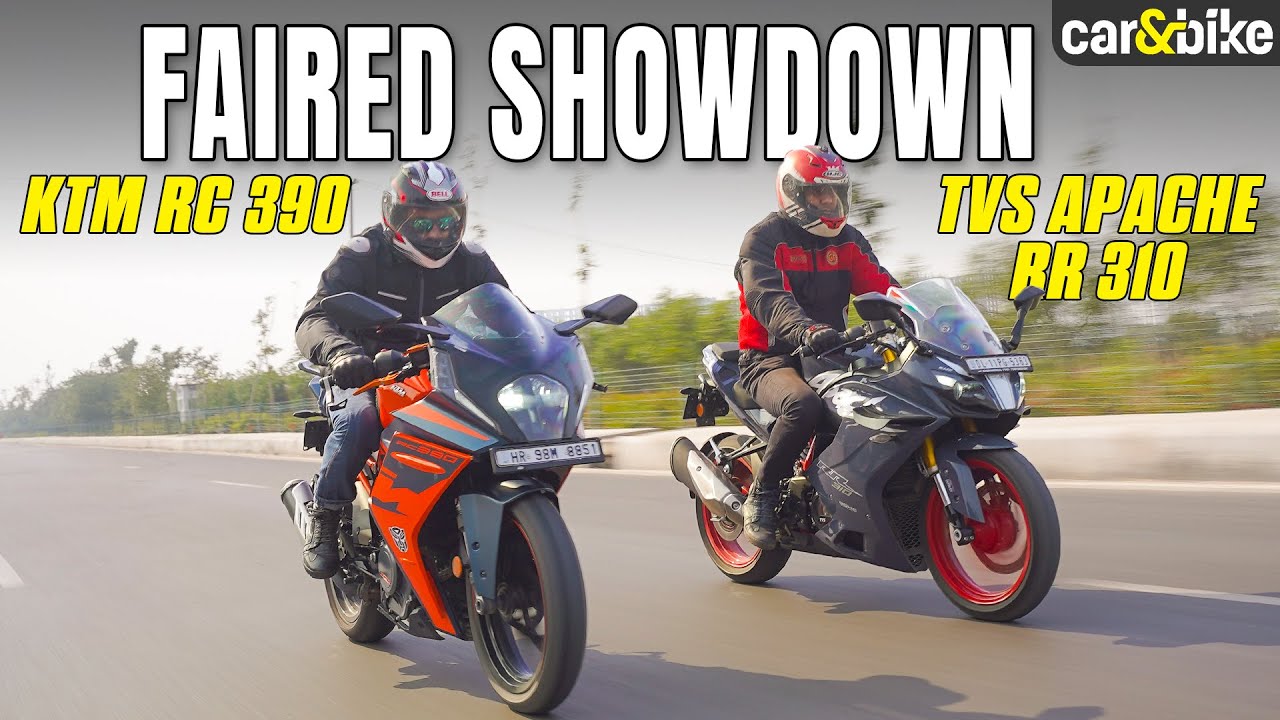 2024 TVS APACHE RR 310 Vs KTM RC 390: GLOVES OUT!