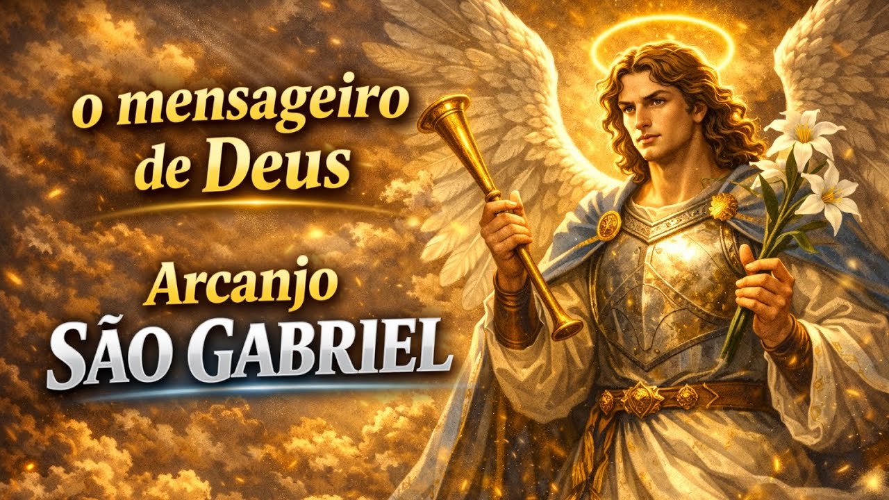 Arcanjo São Gabriel, o mensageiro de Deus 📯