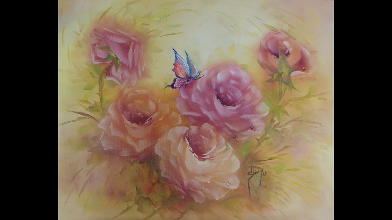 PINTANDO ROSAS SUAVES