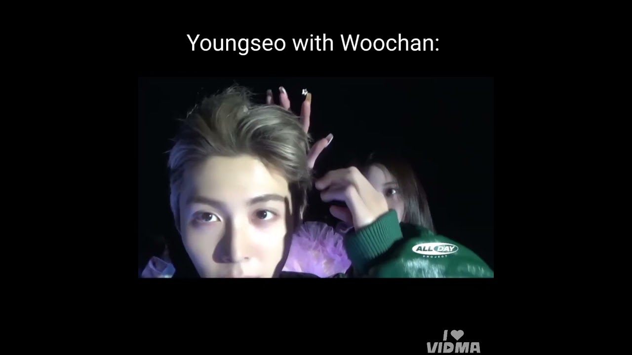They act like siblings 😭 #kpop #blacklabel #alldayproject #debut #kpopdebut #woochan #youngseo