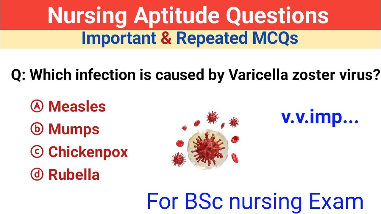 Nursing aptitude questions | nursing aptitude mcq for bsc nursing entrance exam 2025 | bsc nursing