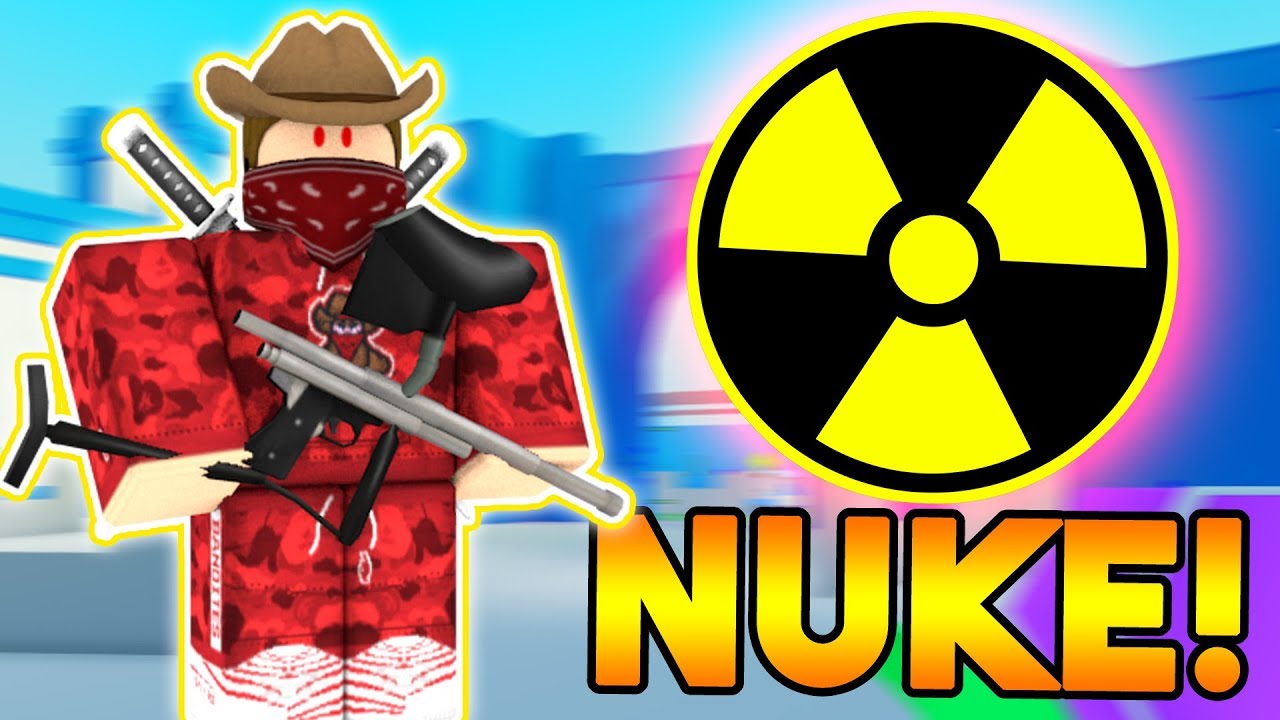 DESTROYING THE SERVER WITH A NUKE ON BIG PAINTBALL! (ROBLOX)
