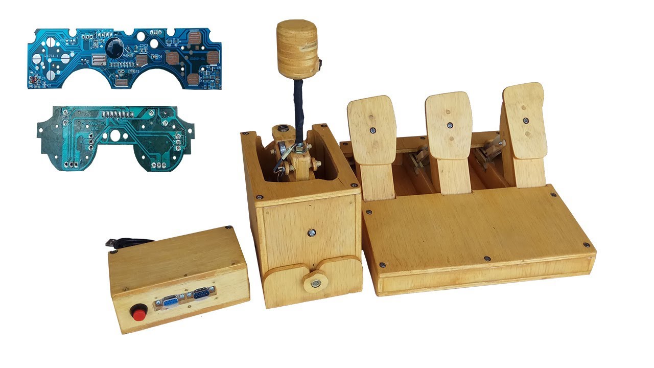 Wiring Shifter Prototype dan Pedal Menggunakan Joystick