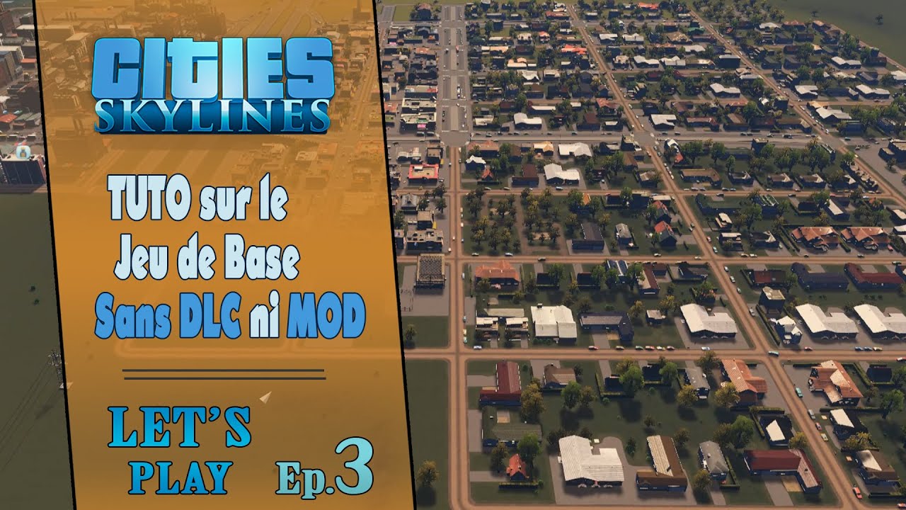 CITIES SKYLINES : Attention à l'électricité sur le jeu de base | Sans DLC ni MOD