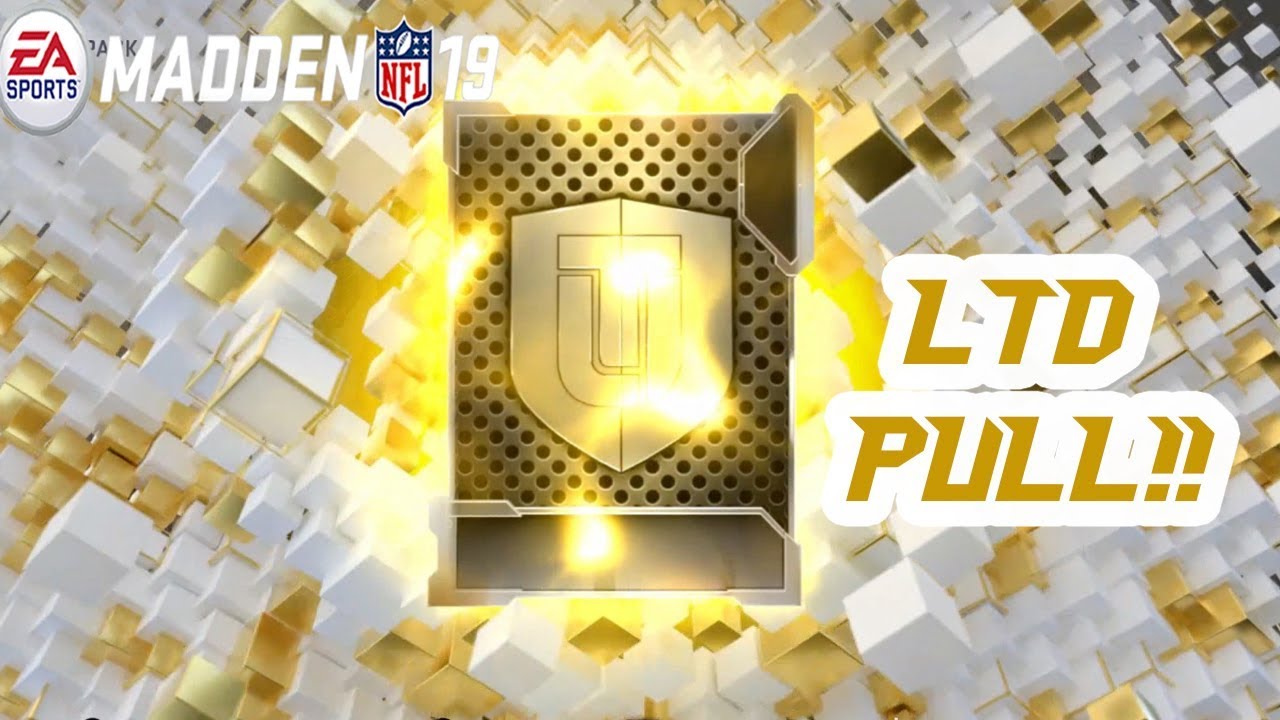 2ND LTD TIME PULL THIS YEAR! MADDEN 19 ULTIMATE TEAM PACK OPENING!