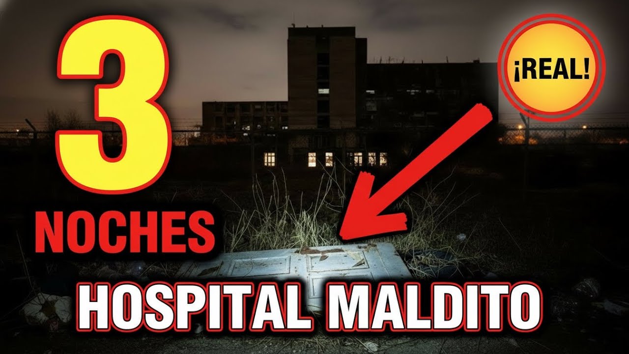 Pasé 3 NOCHES en Hospital MALDITO y Descubrí ESTO