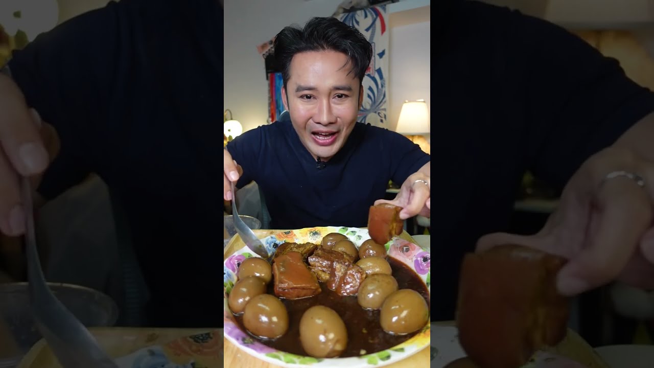 Тушеные яйца от P'A Supachai, 10 яиц за 499 бат. Насколько это вкусно? Стоит ли оно того? Ешьте с...