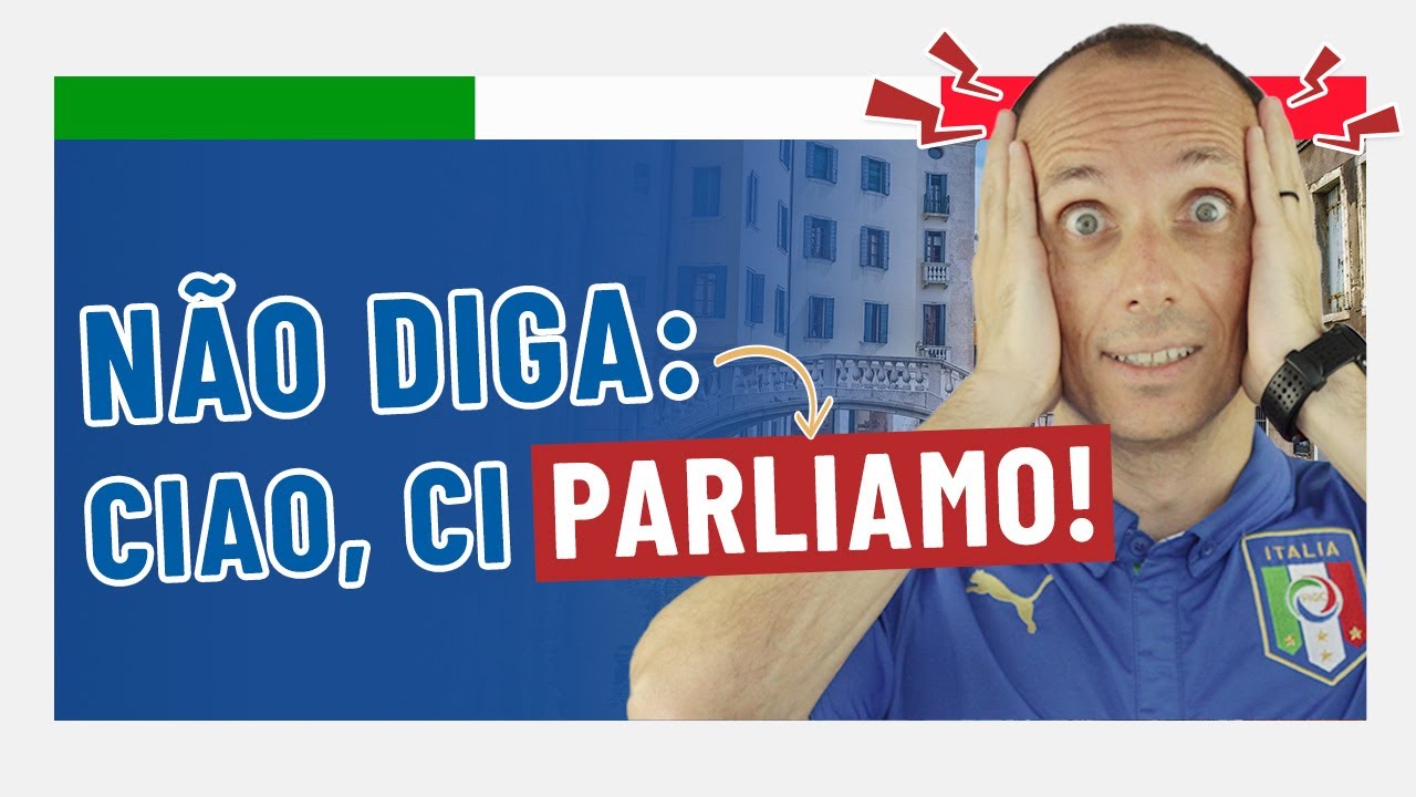 5 ERROS COMUNS que VOCÊ (provavelmente) FAZ! [em italiano com legenda]