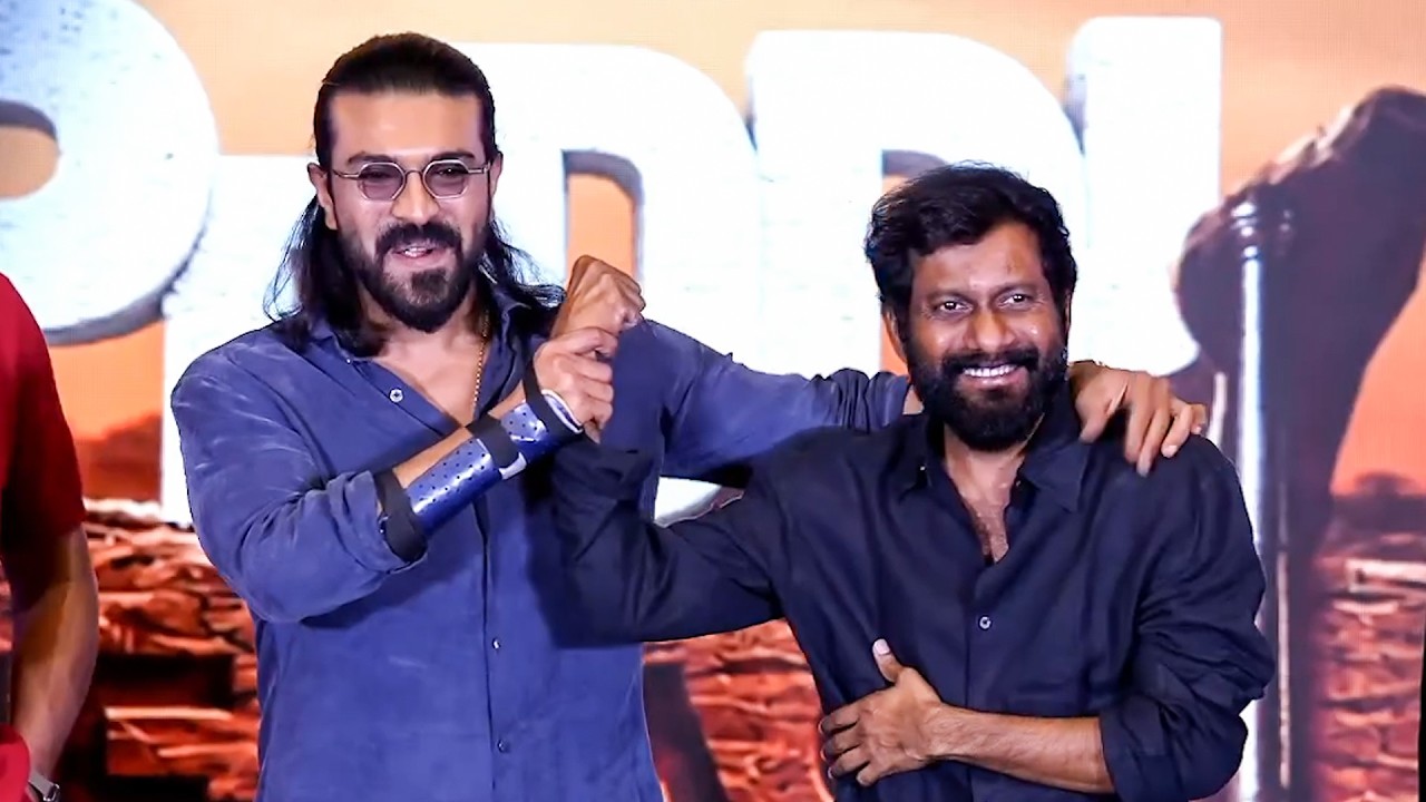 Ram Charan SUPERB Words About Buchi Babu Sana At Peddi Thank You Meet | Filmylooks