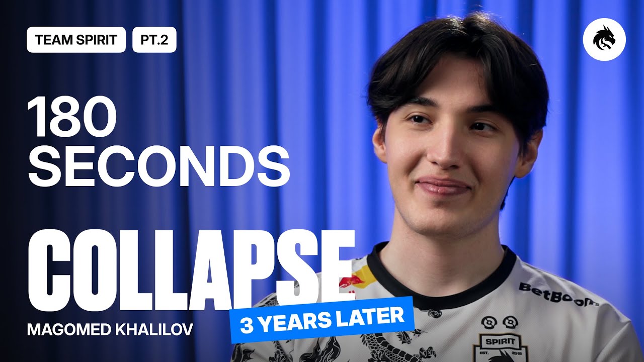 TEAM SPIRIT: 180 SECONDS. COLLAPSE. 3 YEARS LATER.
