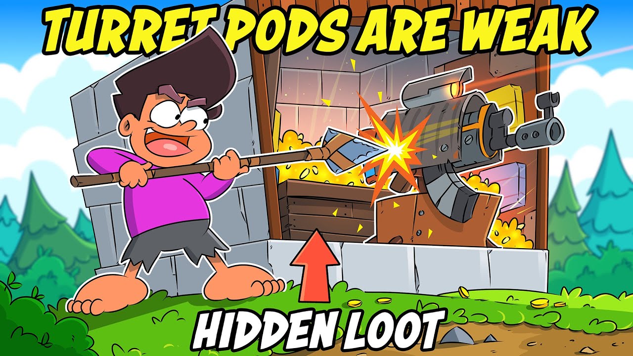 You Will Never Look At Turrets The Same Again in Rust!!!