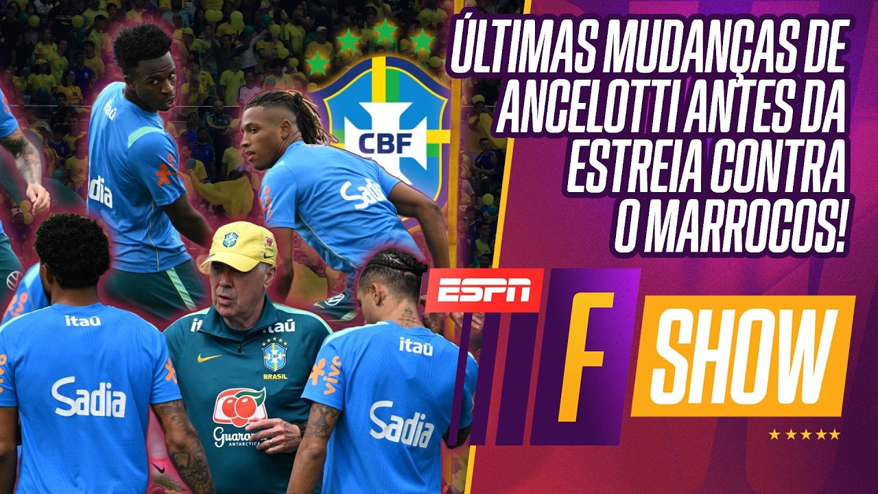 ABERTURA DA COPA DO MUNDO! AO VIVO DIRETO DOS EUA COM TODAS AS INFORMA&Ccedil;&Otilde;ES DA SELE&Ccedil;&Atilde;O | FSHOW