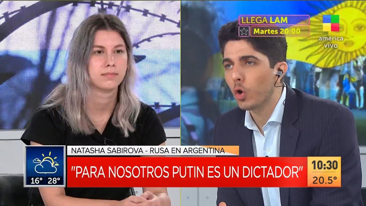 Natasha Sabirova, rusa en argentina: 