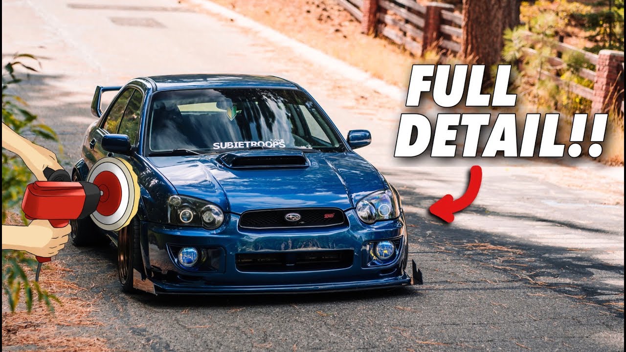 Subaru STI FULL Detail w/ Amazing Results!!