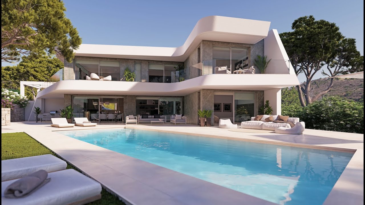 MODERN LUXURY VILLAS -  EL PORTET - MORAIRA - PANORAMIC VIEWS - REALTORS - COSTA BLANCA - SPAIN
