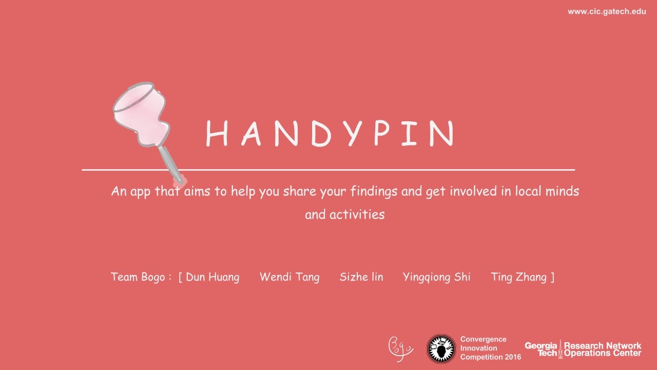 Team Bogo - Project HandyPin