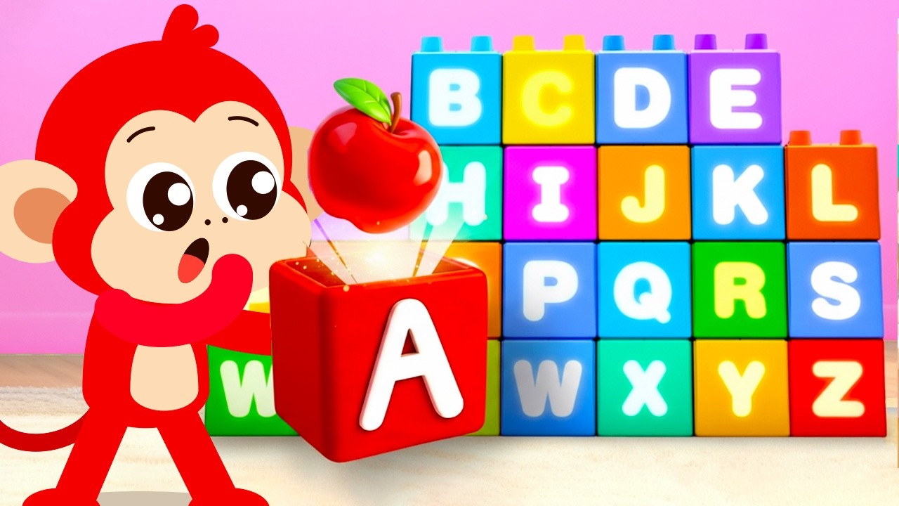 ABC for Kids 🔠️🎈 Learn English Alphabet | Nursery Rhyme & Kids Song | Monkey Simple Songs
