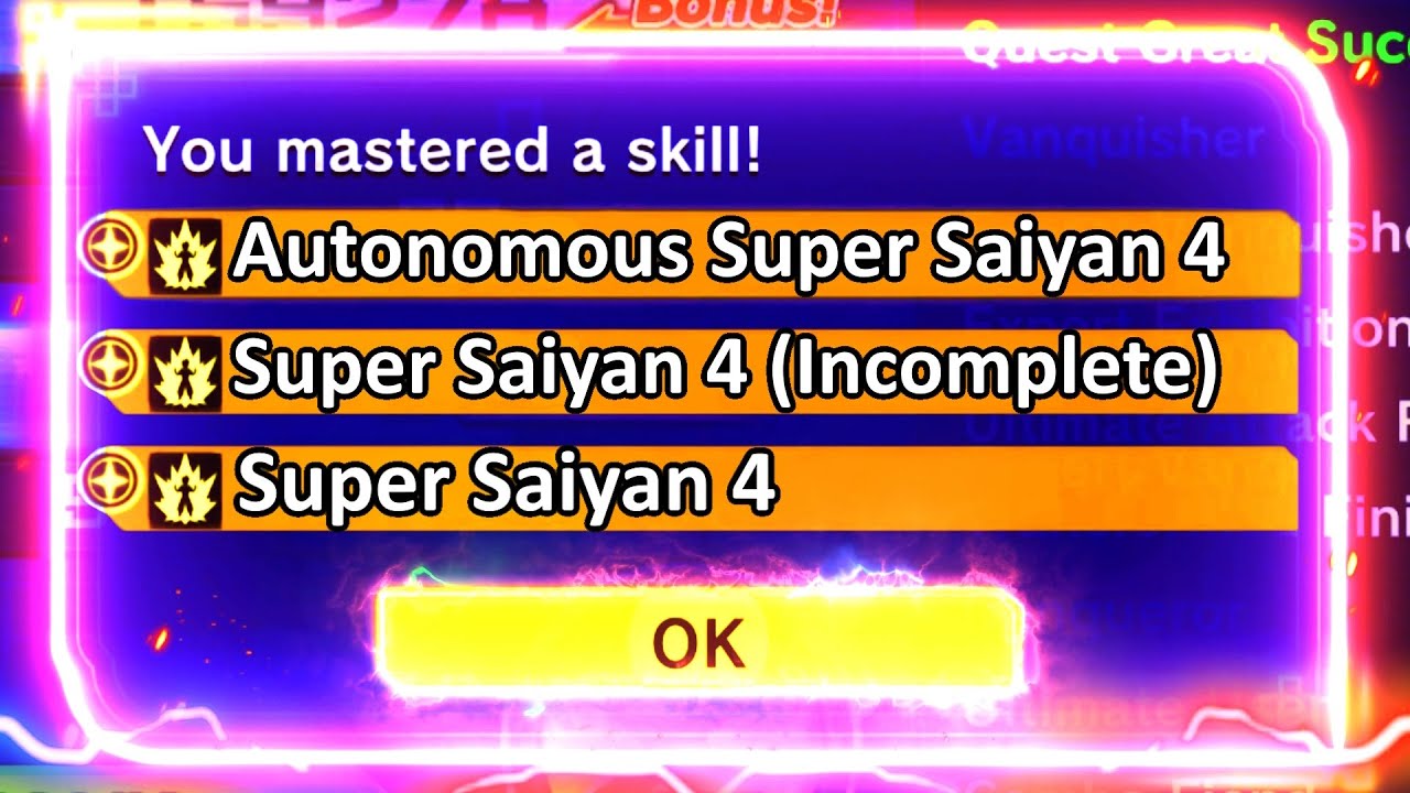 NEW AUTONOMOUS SUPER SAIYAN 4 TRANSFORMATION IN DRAGON BALL XENOVERSE 2!