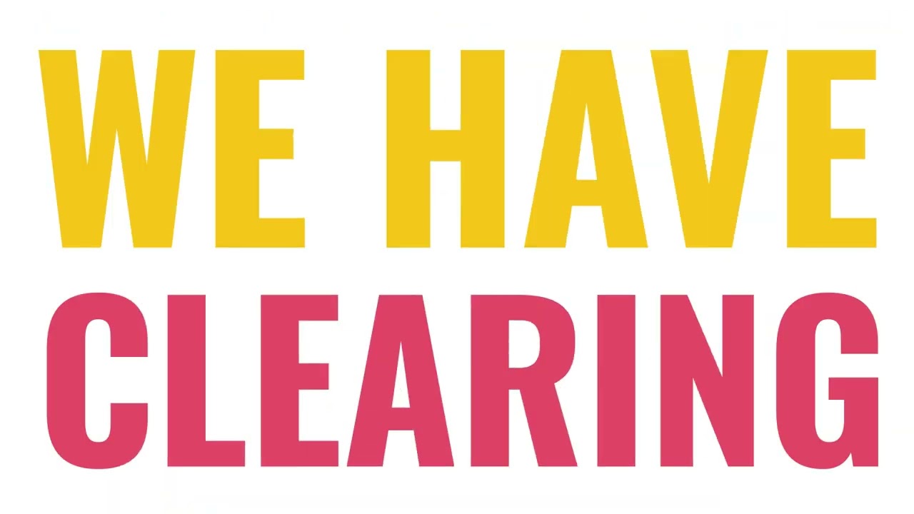 Clearing Open at Wirral Met - Apply Now for 2024