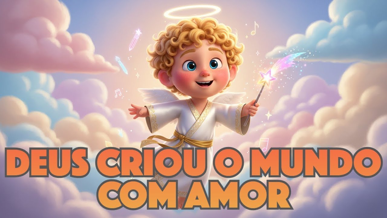 Deus criou o mundo com amor | História bíblica cantadas