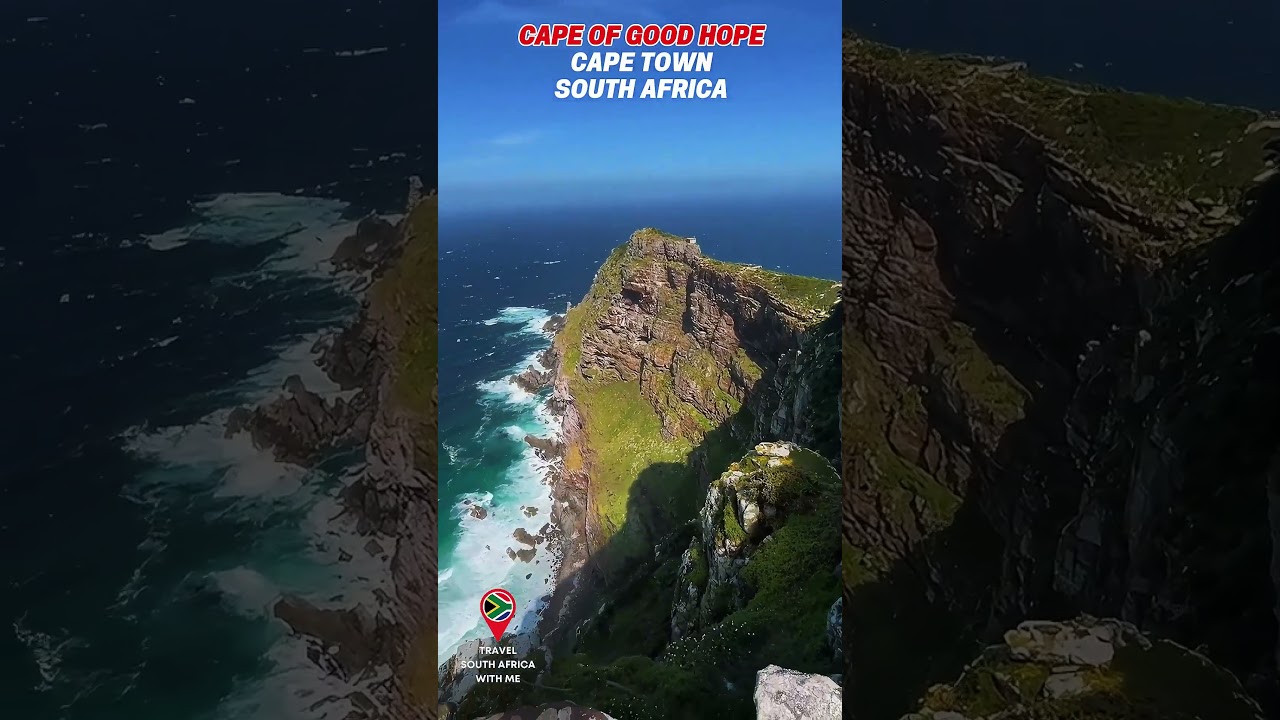 Breath taking views from Cape of Good Hope South Africa #capeofgoodhope