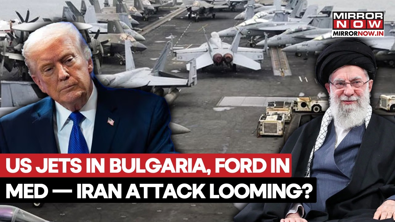 US Deploys Fighter Jets, Tankers & Cargo Planes Across Europe Ahead of Possible Iran Strike