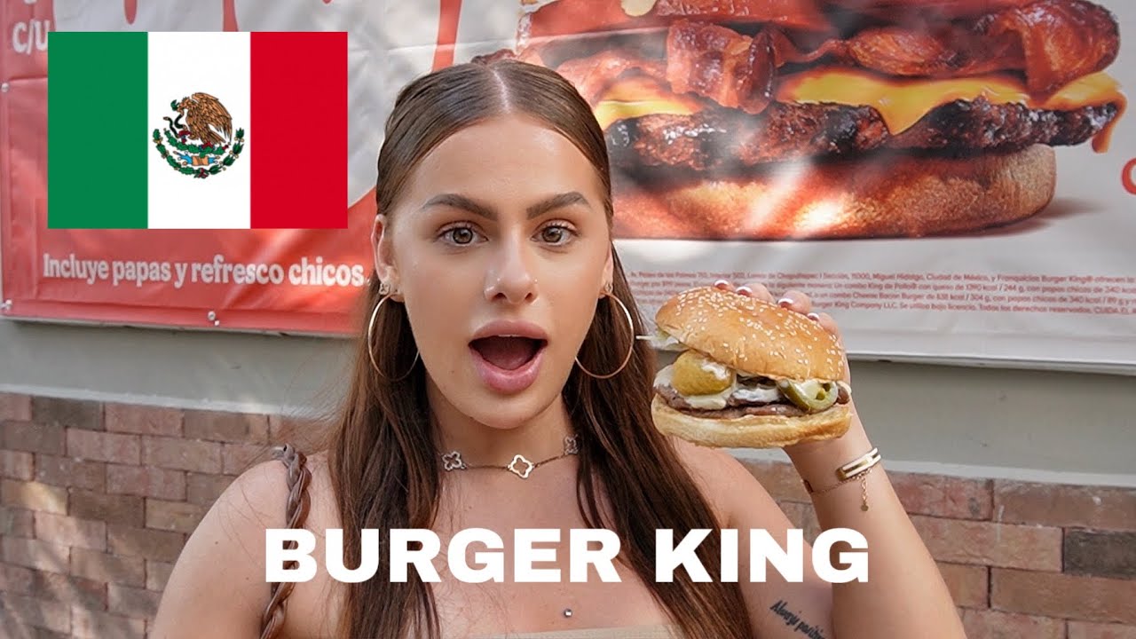 ON TESTE LE BURGER KING DU MEXIQUE 🍟🇲🇽