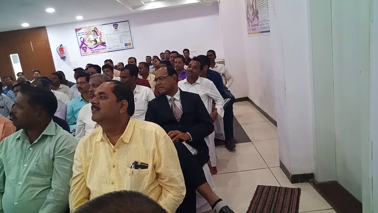 TRAINING PROGRAM OF MDRT & PROSPECTIVE MDRT AGENTS OF LIC SHAHDOL DIVISION MP BY L N SATPATHY ON 16/