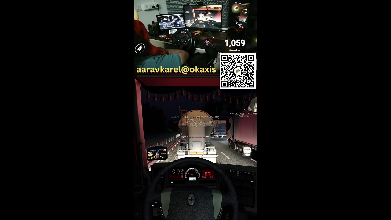 SIMULATOR GAMING |ETS2 |ATS |TWA| TruckersMP |engeron VTC