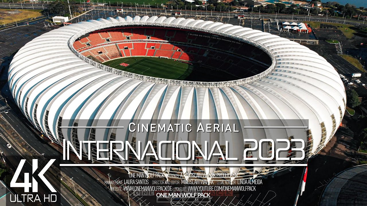 【4K】🇧🇷 Sport Club Internacional 🔥 Estadio Beira-Rio 🔥 BRAZIL 2023 🔥 Porto Alegre Drone Film