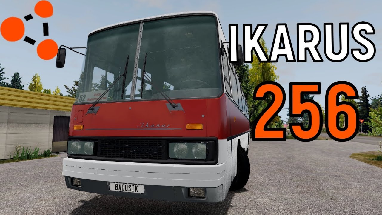 TEST DRIVE IKARUS  256 I BeamNG Drive ( MSC MAP ALIVIESKA )