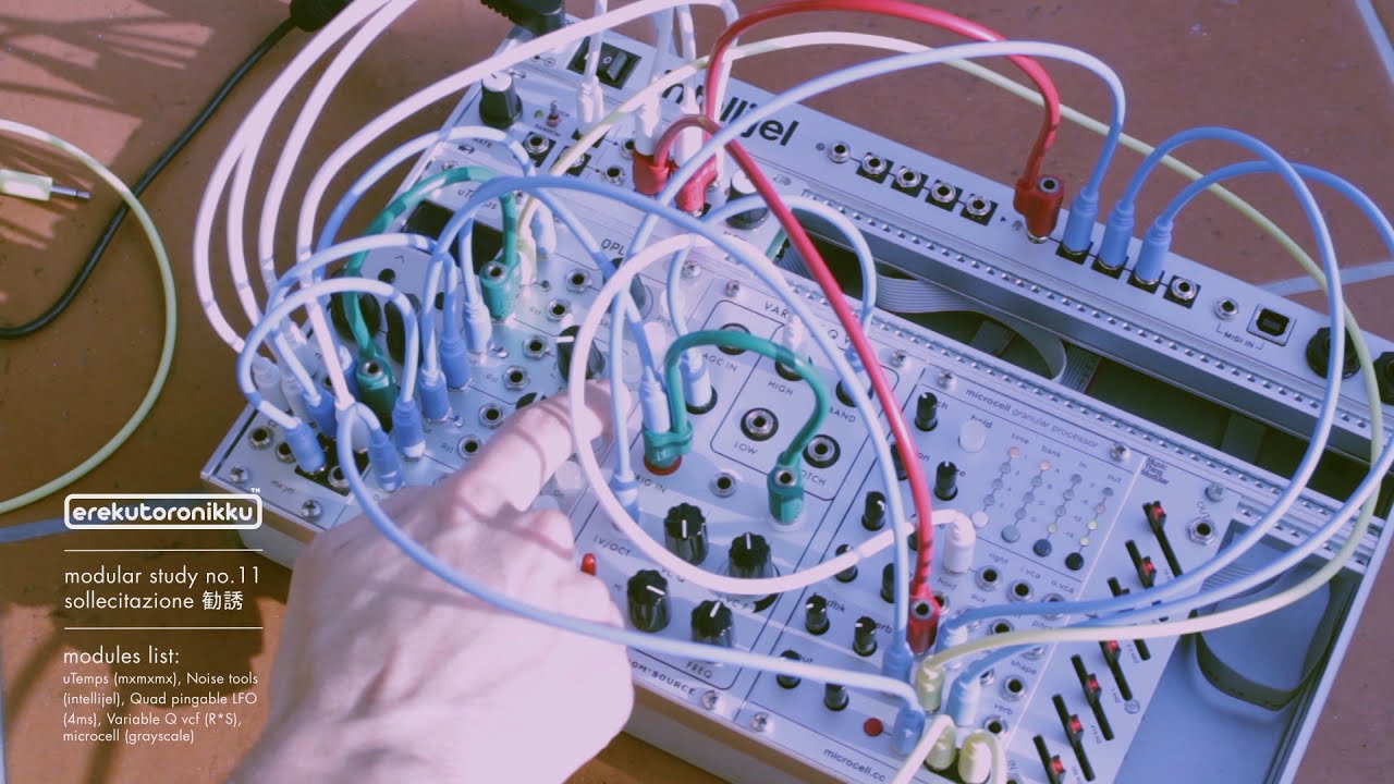 Modular study no.11 - sollecitazione 勧誘 ( utemps | qplfo | vcfq | microcell )
