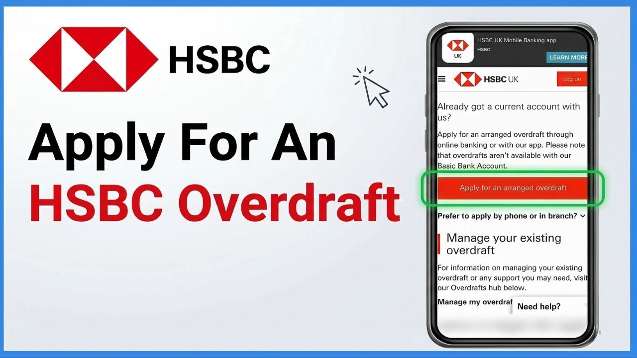 Как оформить овердрафт в HSBC (2026) &mdash; простые шаги