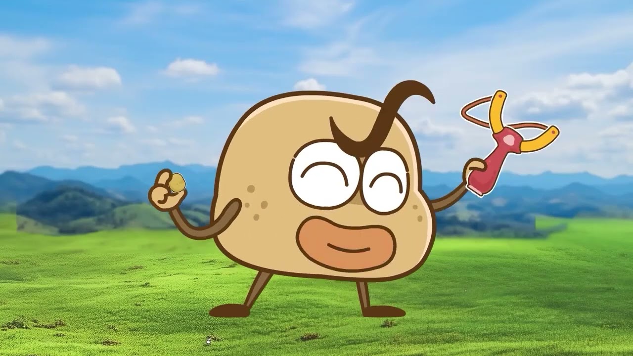 06 豌豆能当子弹吗：《一个豆荚里的五粒豆》#chineseanimation #chineselanguage