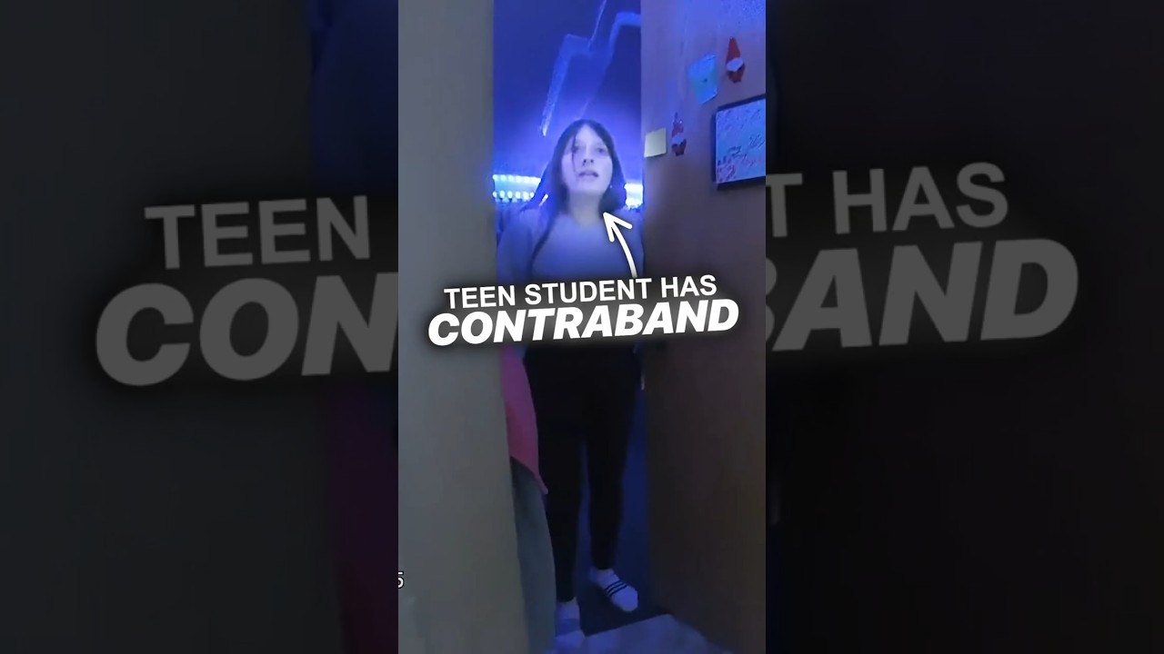 Police Officers Discover Contraband In Dorm Room