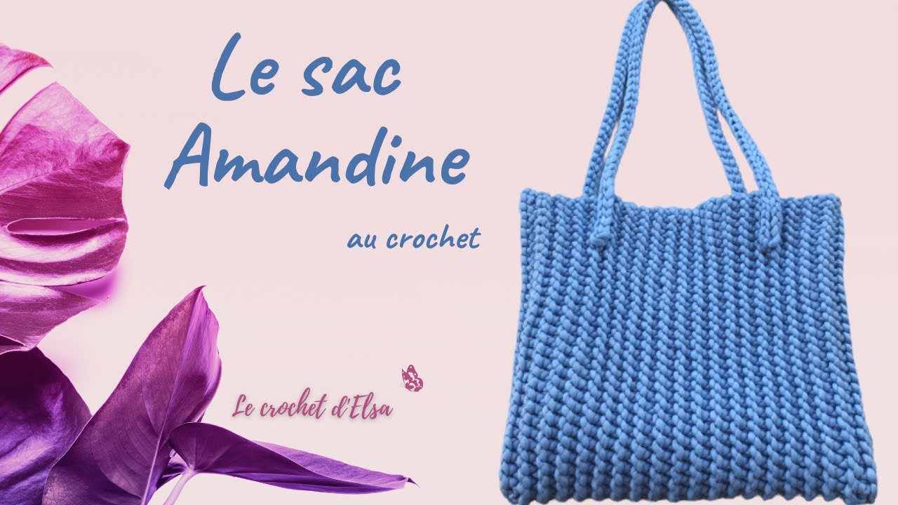 Le sac Amandine au crochet