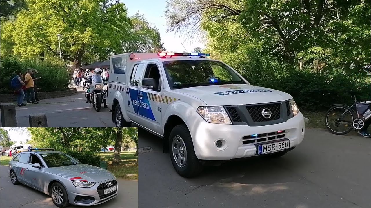 Hagyományőrző Rendőr Század+Szervíz Audi Kékfénnyel
