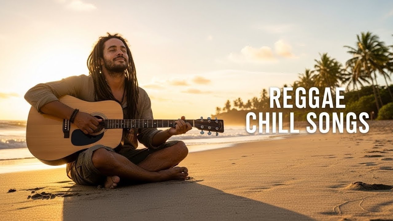 Dreamy Island Reggae 🌙 | Island Reggae for Stress Relief