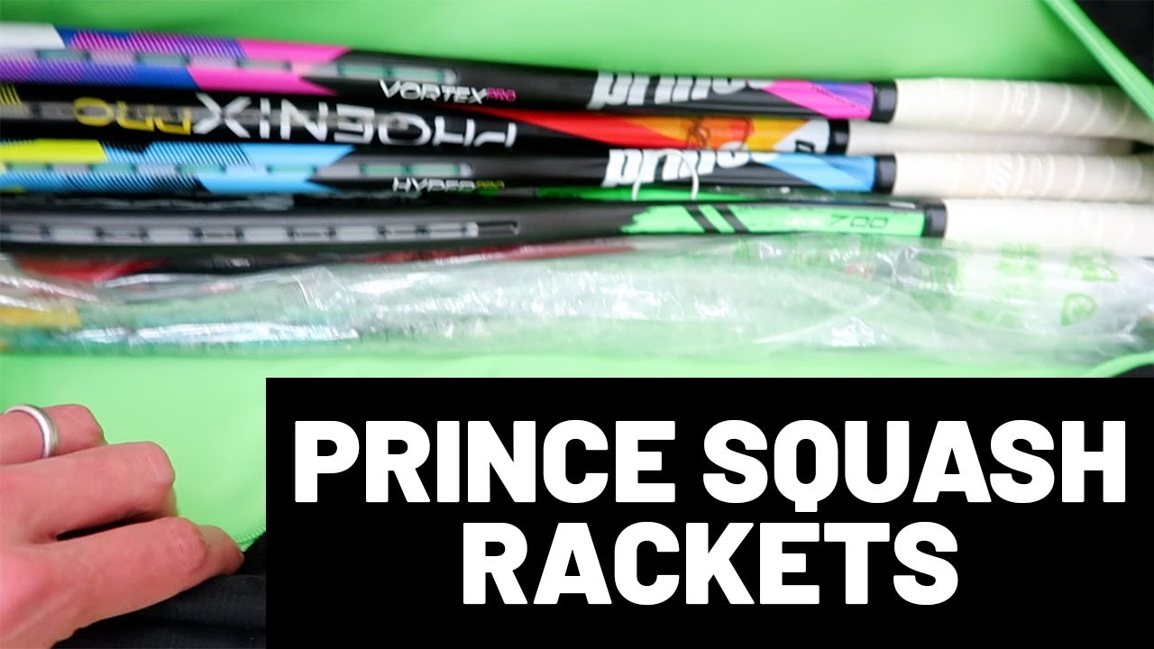Обзор ракеток для сквоша Prince Squash 2022